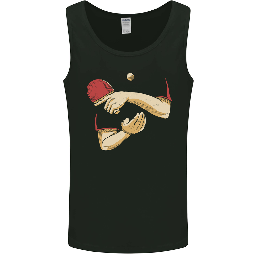 Ping Pong Table Tennis Fancy Dress Vest Tank Top for Men