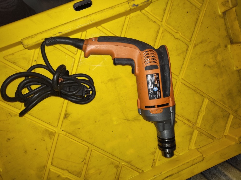 RIGID R7111 1/2-Inch Electric Drill with Bonus Accessories and Case