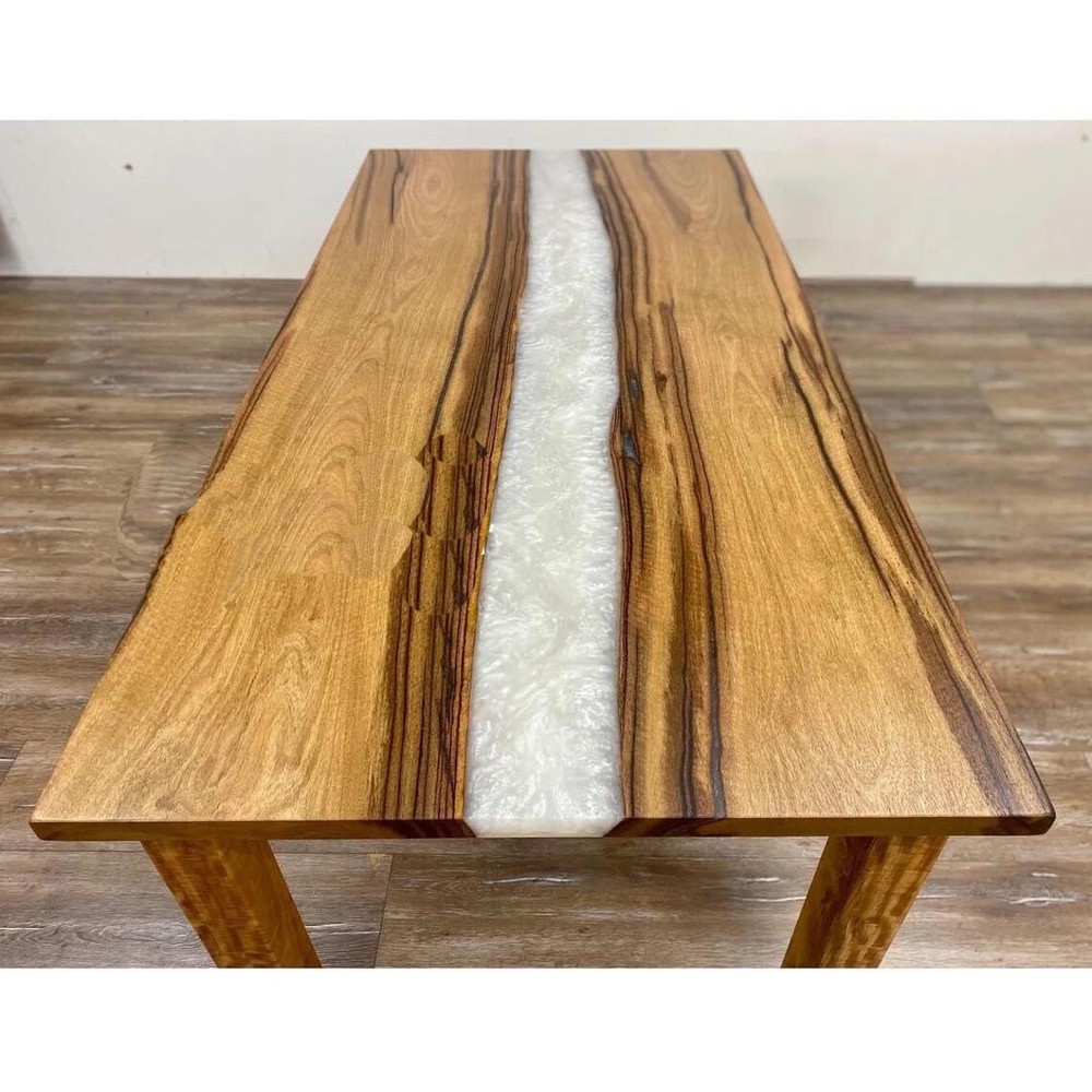 Epoxy Dine Table |Made To Order River Table |Computer Desk | Resin River Table