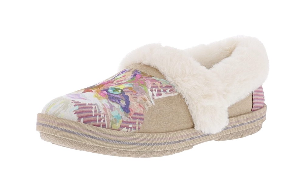 SKECHERS Women's Bobs Too Cozy Snuggle Babe Slippers 114550 TPMT Comfortable & Warm