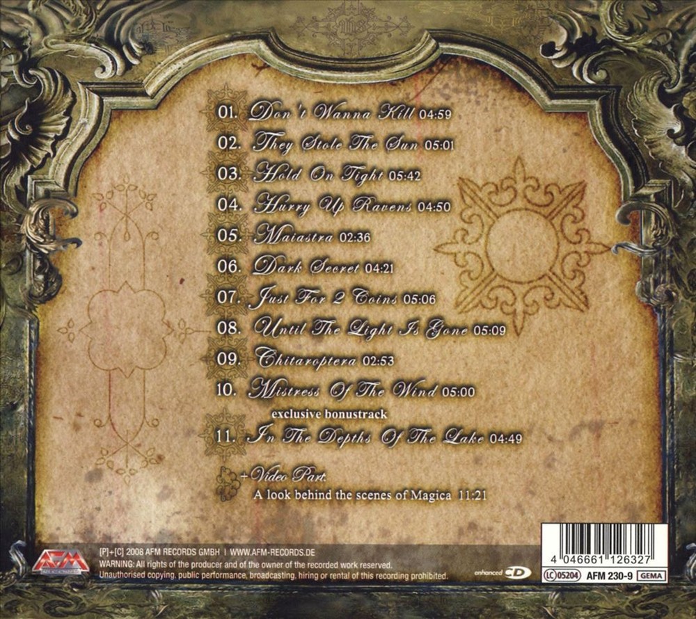 Magica Wolves and Witches with Bonus Tracks New CD