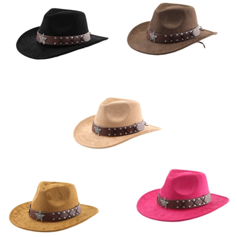 Music Festival Hat Costume Props Hat Adult Winter Autumn Warm Hat Ethnic Fedoras