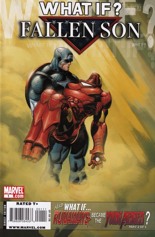 What If Captain America Fallen Son 1 Direct Edition Cover 2009 Marvel Comics