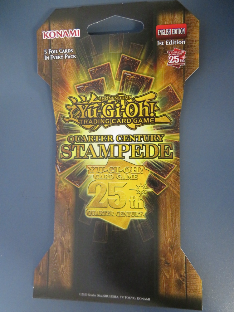 Yu-Gi-Oh Quarter Century Stampede Sleeved Booster Pack by Konami