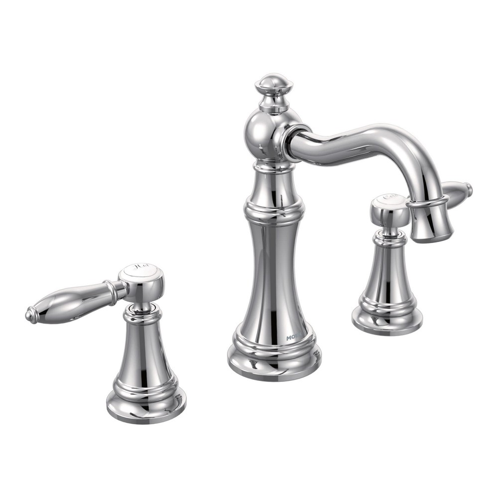 Moen TVS42108 Weymouth 1.2 GPM Widespread Bathroom Faucet - Chrome