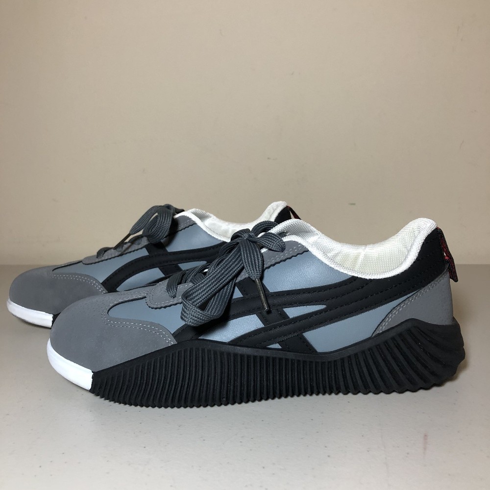 De Florance DF Cloudea Sneakers Women’s 7.5 Gray Black Blue Wide Toe Box