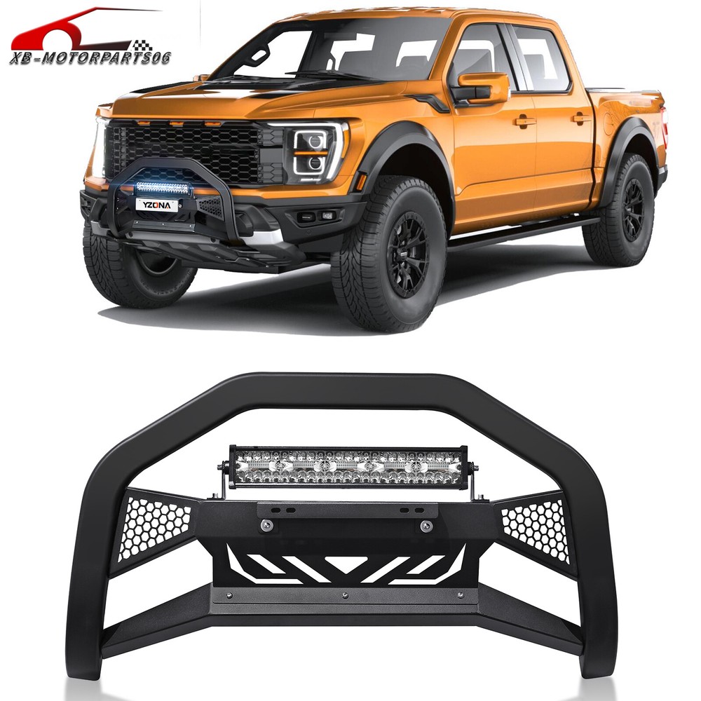 Bull Bar Front Grille Guard Bumper For 2004-2023 Ford F150 & 03-2017 Expedition