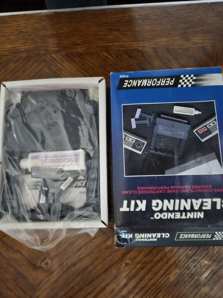 Vintage Nintendo Cleaning Kit New In Box