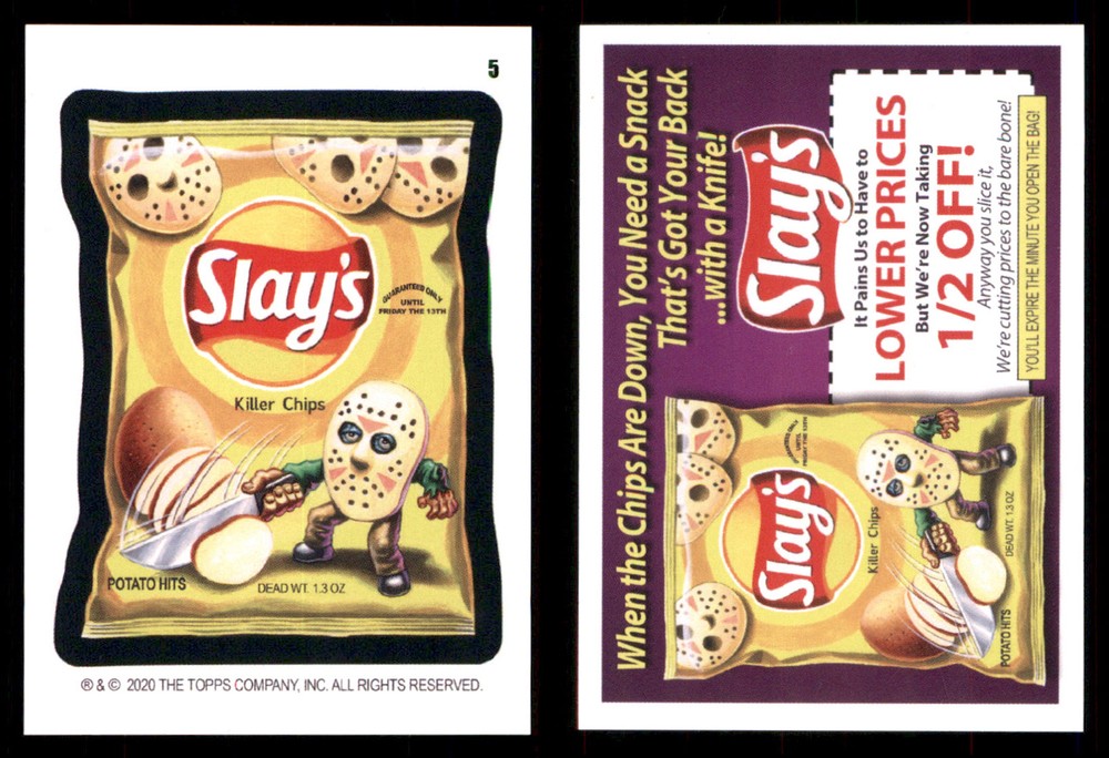 Topps Wacky Packages *MAY 2020* Ludlow & Coupon Back Singles - You Choose-image