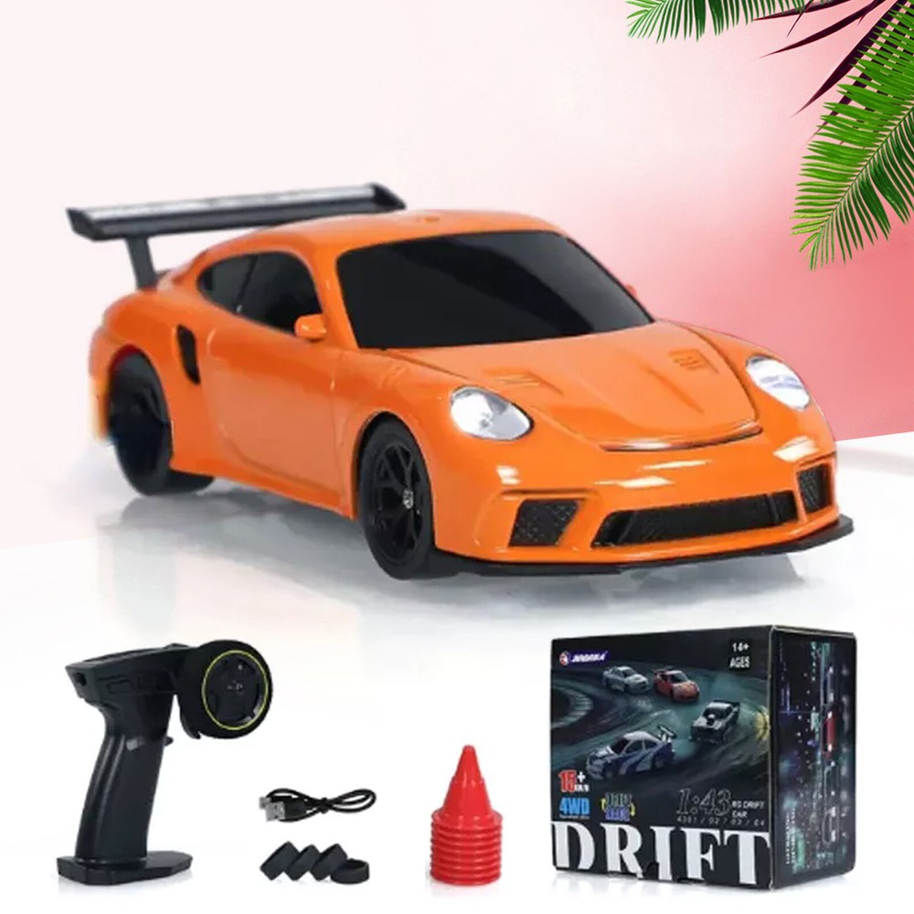 Mini 1/43 Drift Race RC Car Four-wheel Drive RTR 4WD Radio 2.4G Racing Drifting