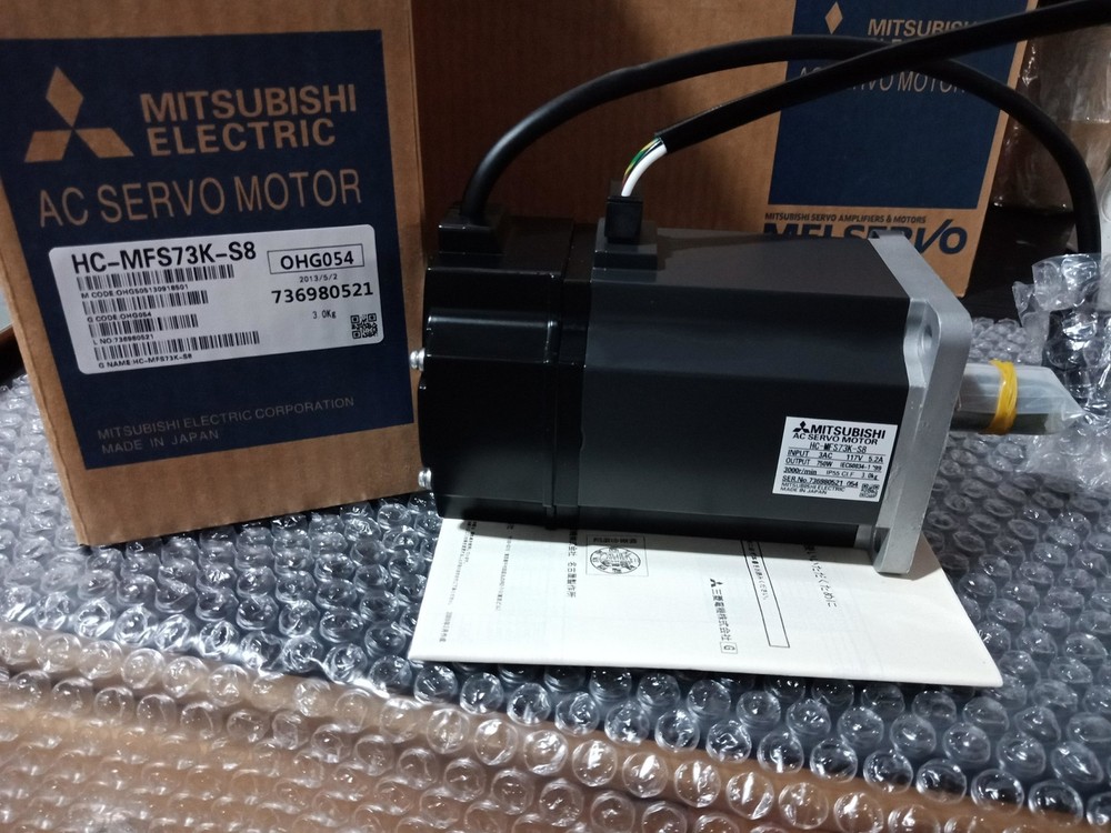 New Mitsubishi in box Servo Motor HC-MFS73K-S8 HCMFS73KS8 1 year warranty