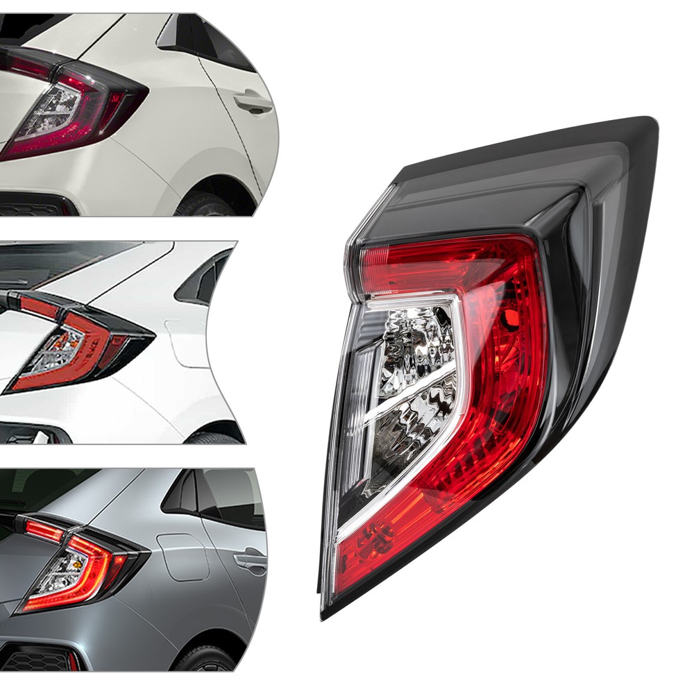 Right Passenger Tail Light Outer For 2017-2021 Honda Civic Hatchback 2017-2019