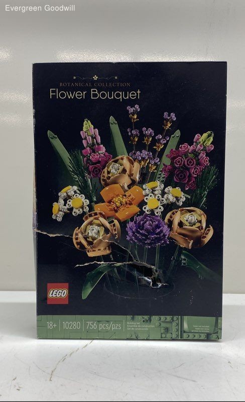 LEGO Botanical Flower Bouquet Building Kit for Creative Decor