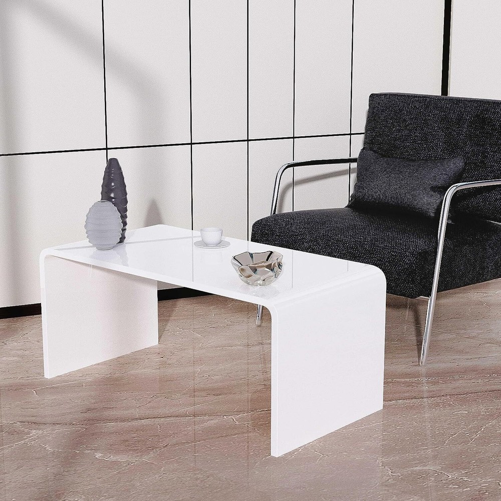 32*16*16 in White Simple Mini Living Room Coffee Table stylish side table New