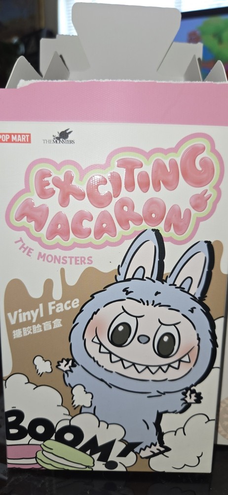 Pop MART Labubu Monster Macaron Soy Milk Blind Box Doll