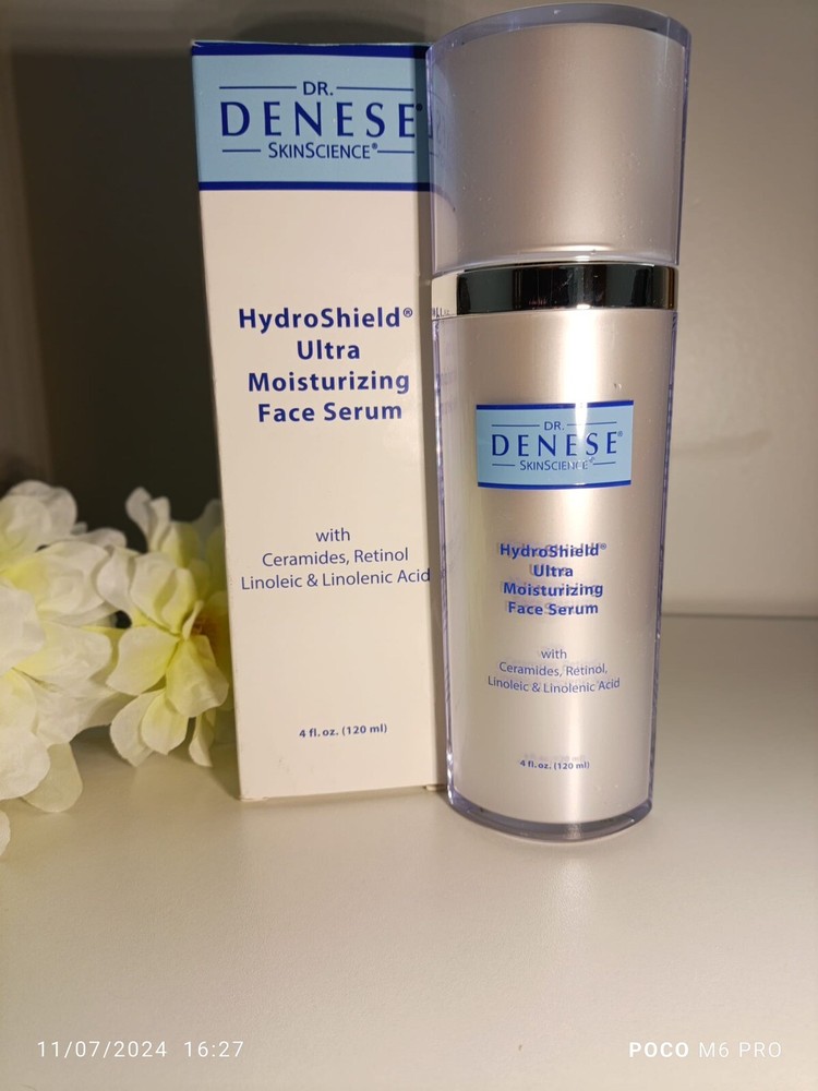 Dr Denese Hydroshield Ultra Moisturizing Face Serum 4 oz With new original box
