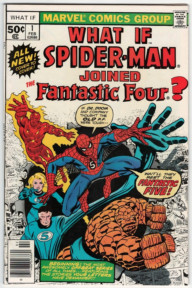 Marvel What If #1 1977 Excellent Comic Book Condition  