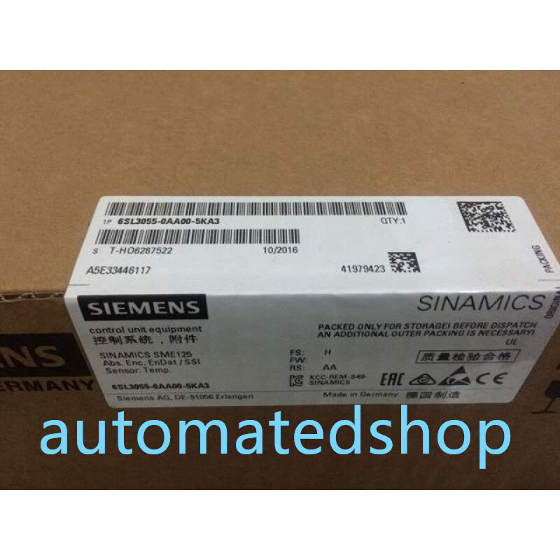 Siemens 6SL3055-0AA00-5KA3 sensor module Via DHL or FedEx