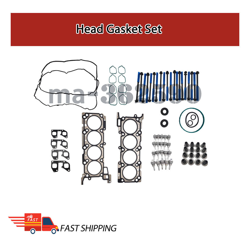 6.2L VIN 6 Ford F-150 F-250 F-350 Super Duty Full Gasket Bolts Set-image
