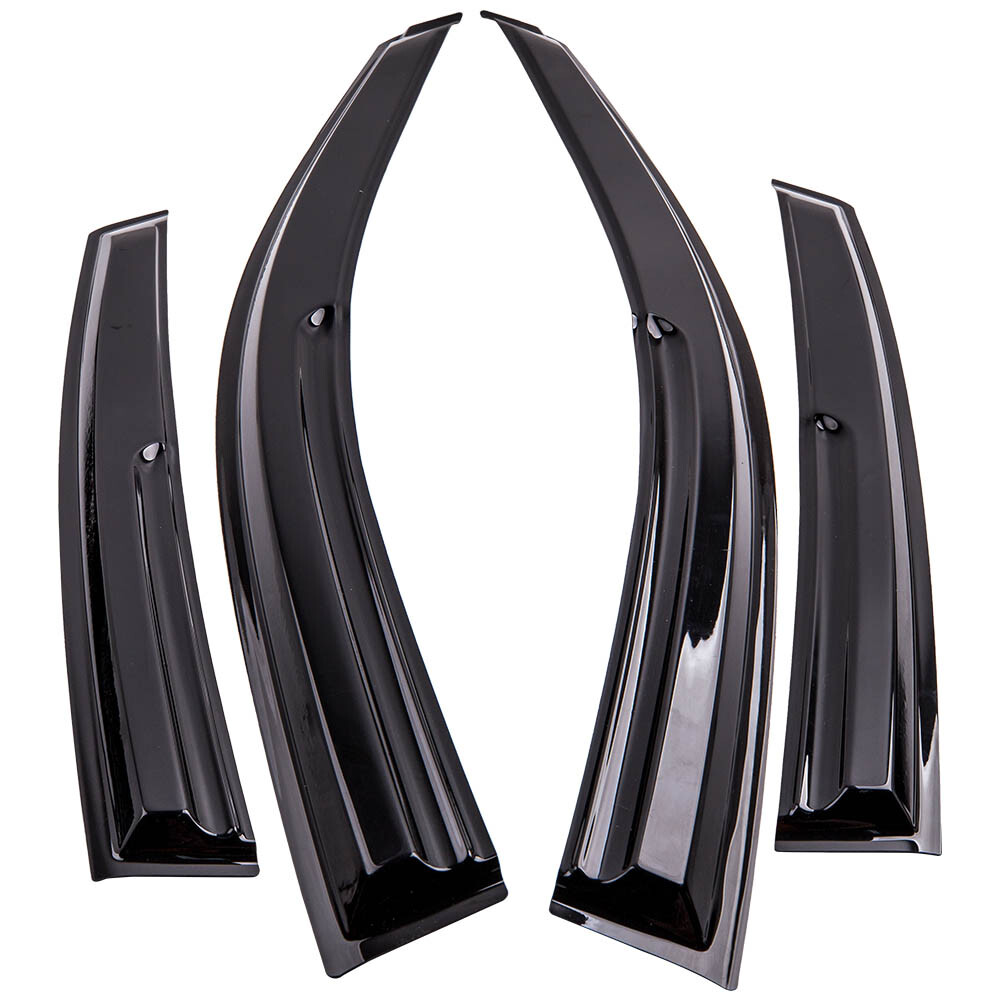 New Smoke Acrylic Window Visor Rain Guard Deflector for Honda Accord Sedan 18-20