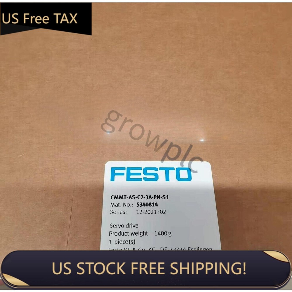 US FREE TAX NEW FESTO CMMT-AS-C2-3A-PN-S1 5340814 servo driver FREE SHIPPING