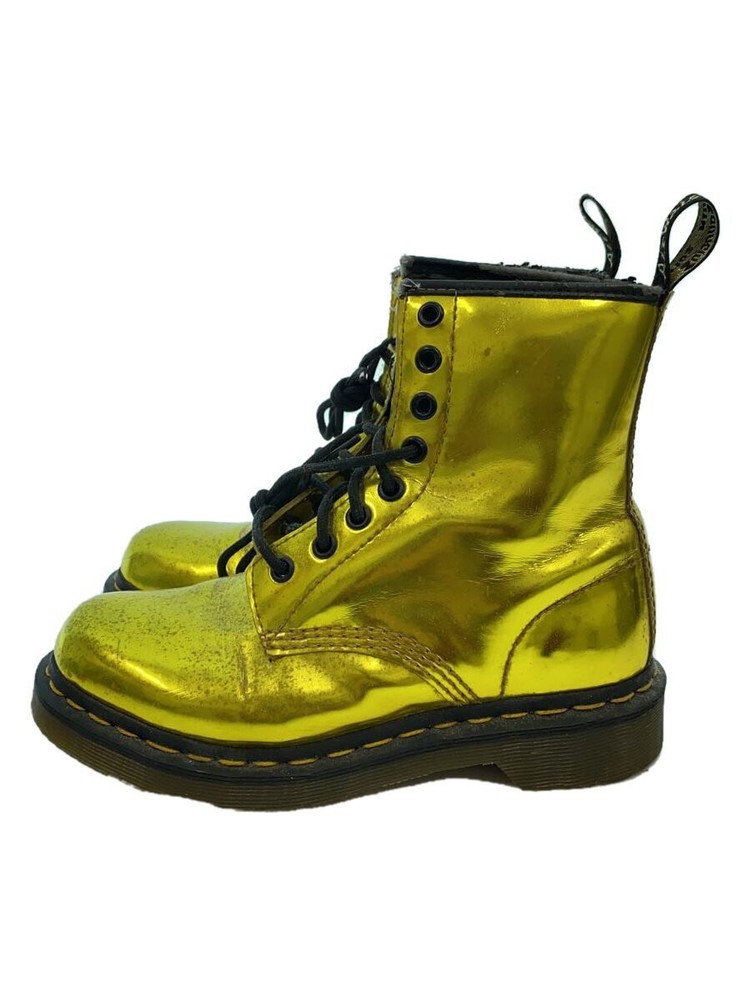 Dr. Martens Lace-Up Boots/Us5/Gld 535