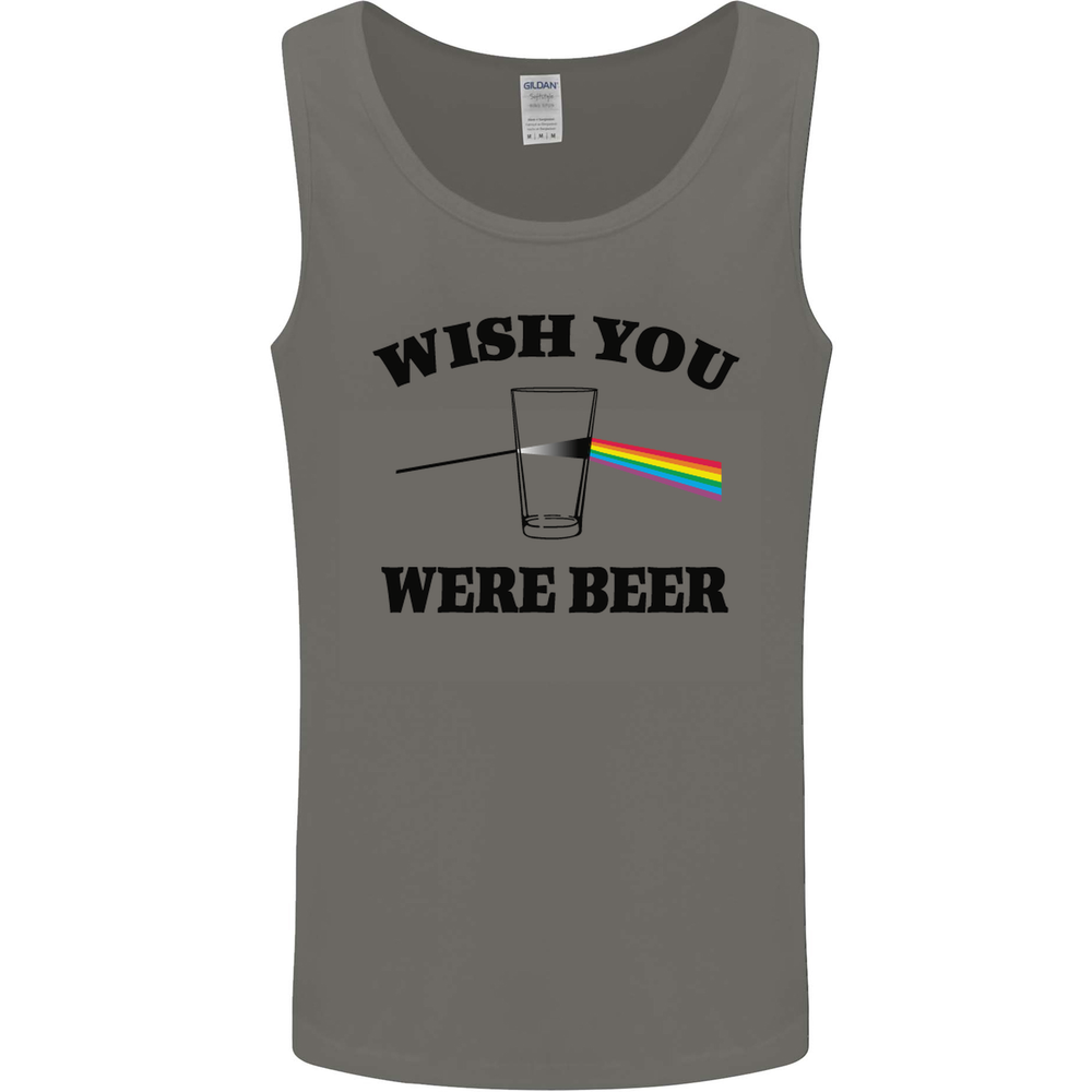 Wish You Were Beer St Patricks Day Alcohol Mens Vest Tank Top