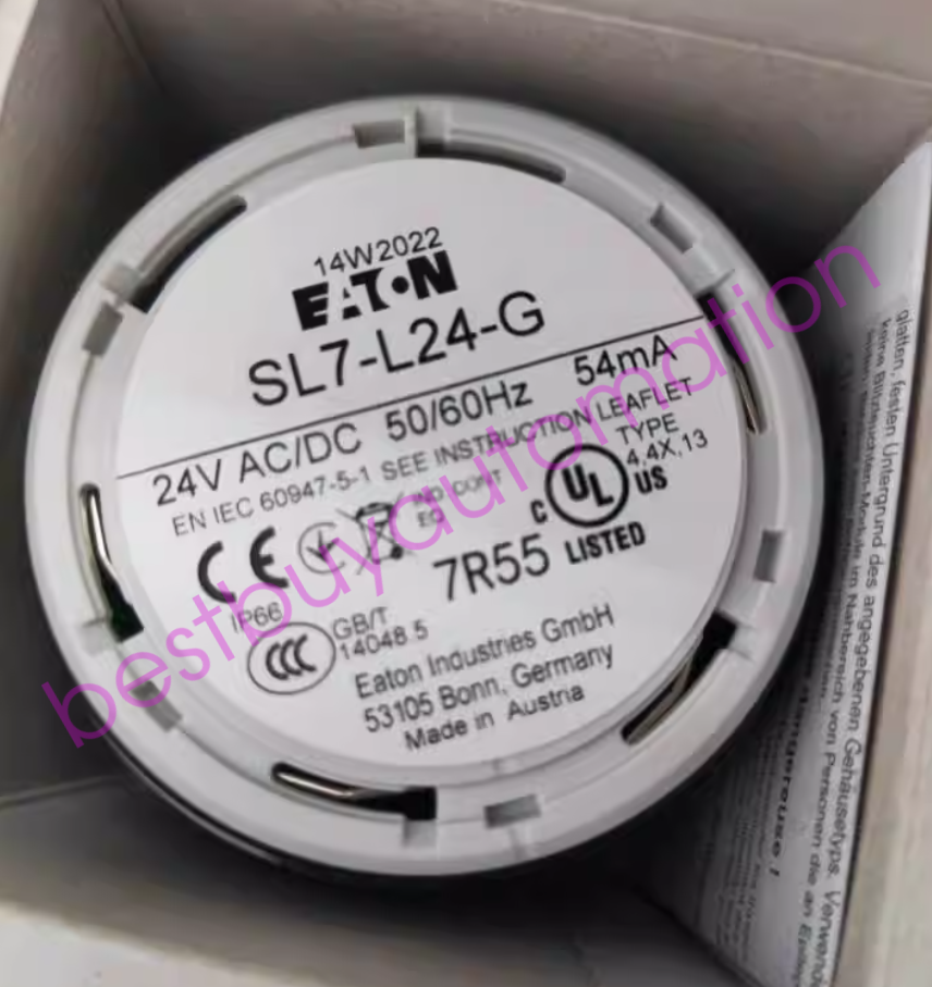 1PC NEW EATON MOELLER Integrated signal tower indicator light SL7-L24-G #LL