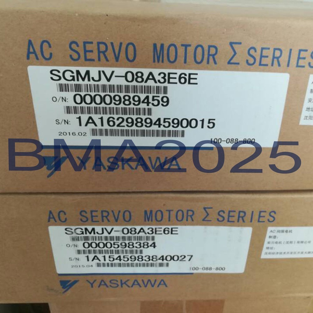 1PC new servo motor SGMJV-08A3E6E 1year warranty DHL free ship YS9T BYT #F8