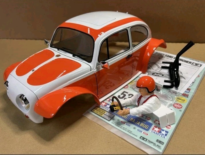 Tamiya Orange VW Off-Roader RC Body Only for Radio Control