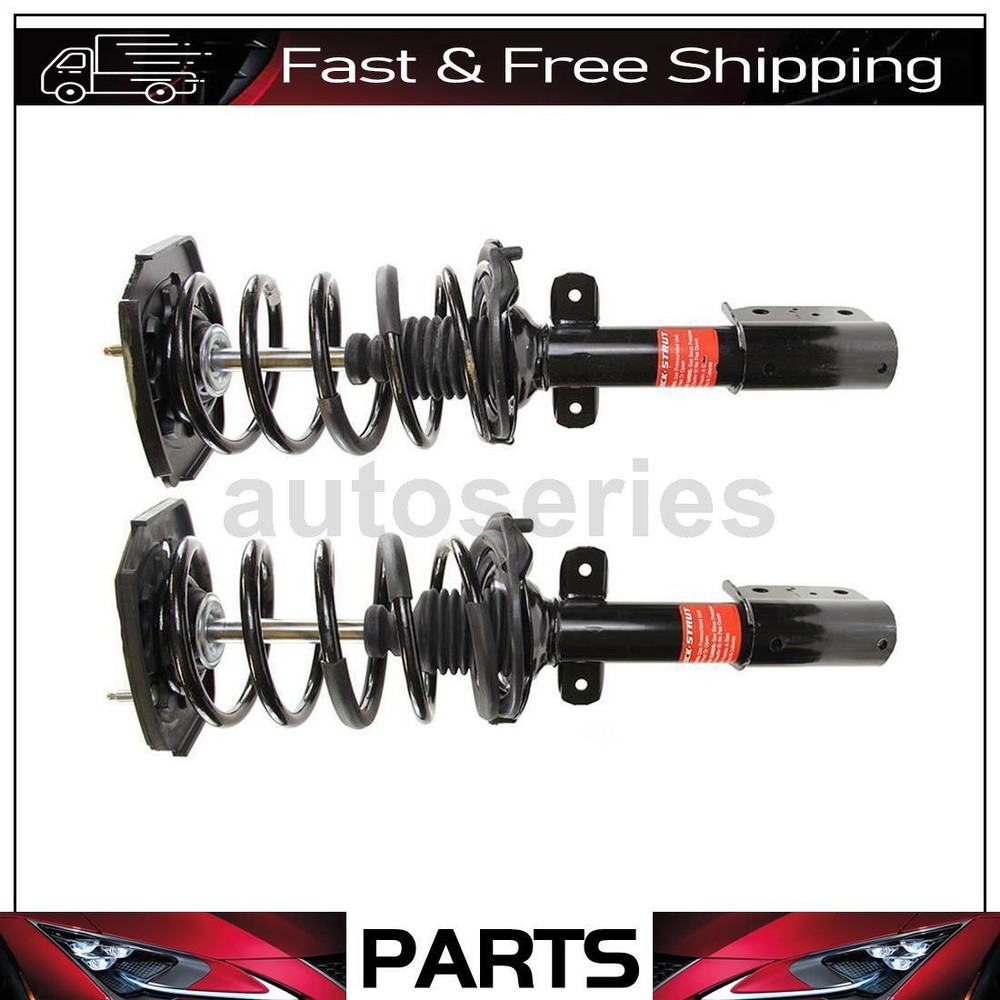 2 Complete Loaded Strut Coil Springs Fits Pontiac Grand Prix 5.3L 2008