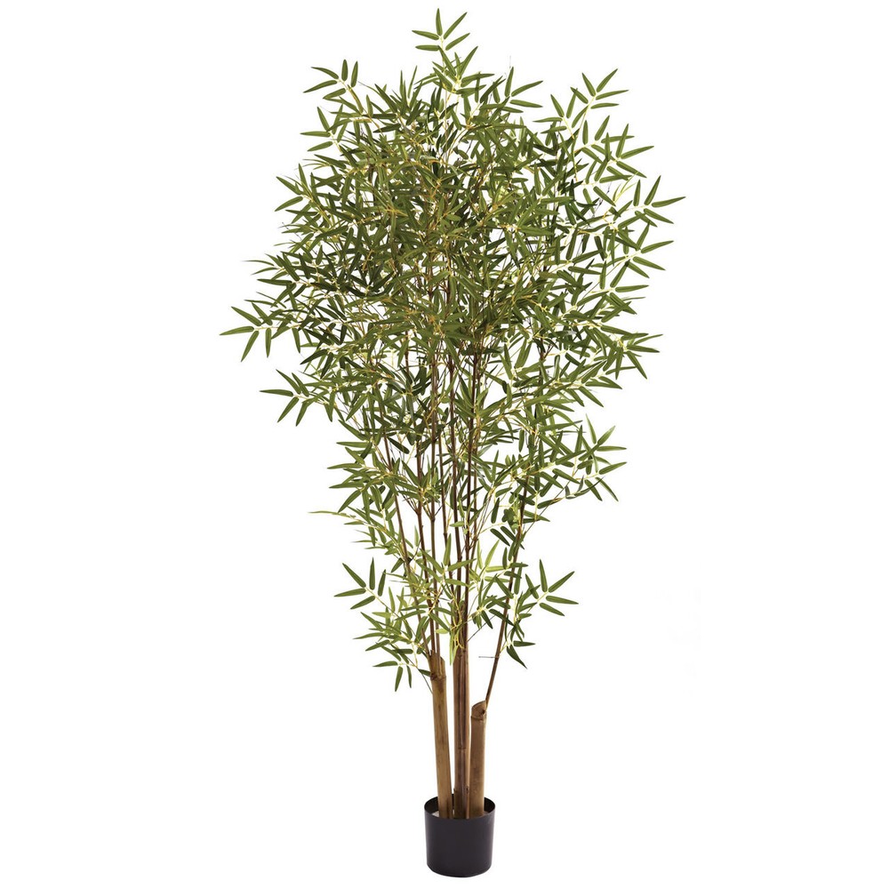 6 ft Japanese Silk Bamboo Tree for Indoor or Outdoor Decor