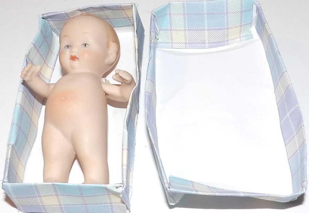 Germany Dollhouse Miniature BABY DOLL  2 3/4