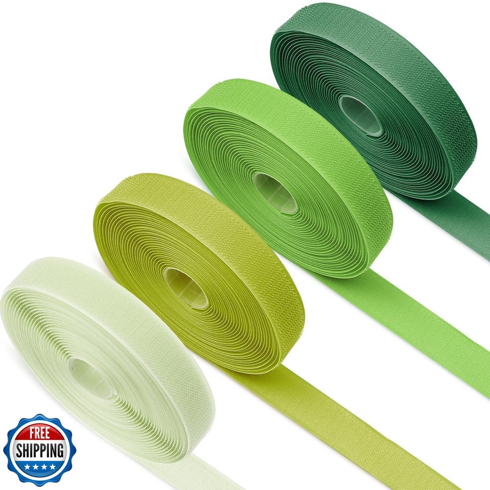 Zonon 4 Roll 100 Feet Carpet Marker Strips for Classroom Nylon Carpet Strip T
