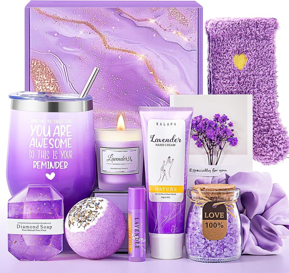 Mothers Day Gift Basket Set for Mom Wife Women Her-image