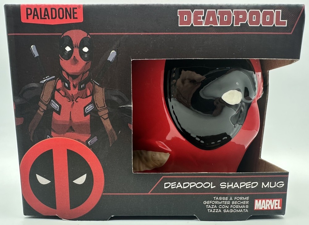 Deadpool Sculpted Ceramic Mug 12 oz Marvel Paladone