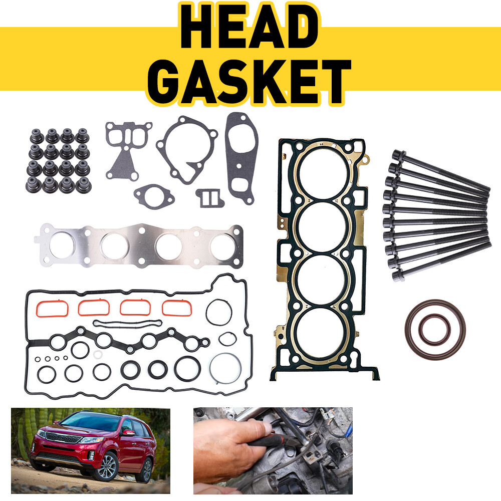 For 2015-20 Hyundai Santa Sorento Fe Sportage Sonata 2.4L Head Gasket Bolts kit