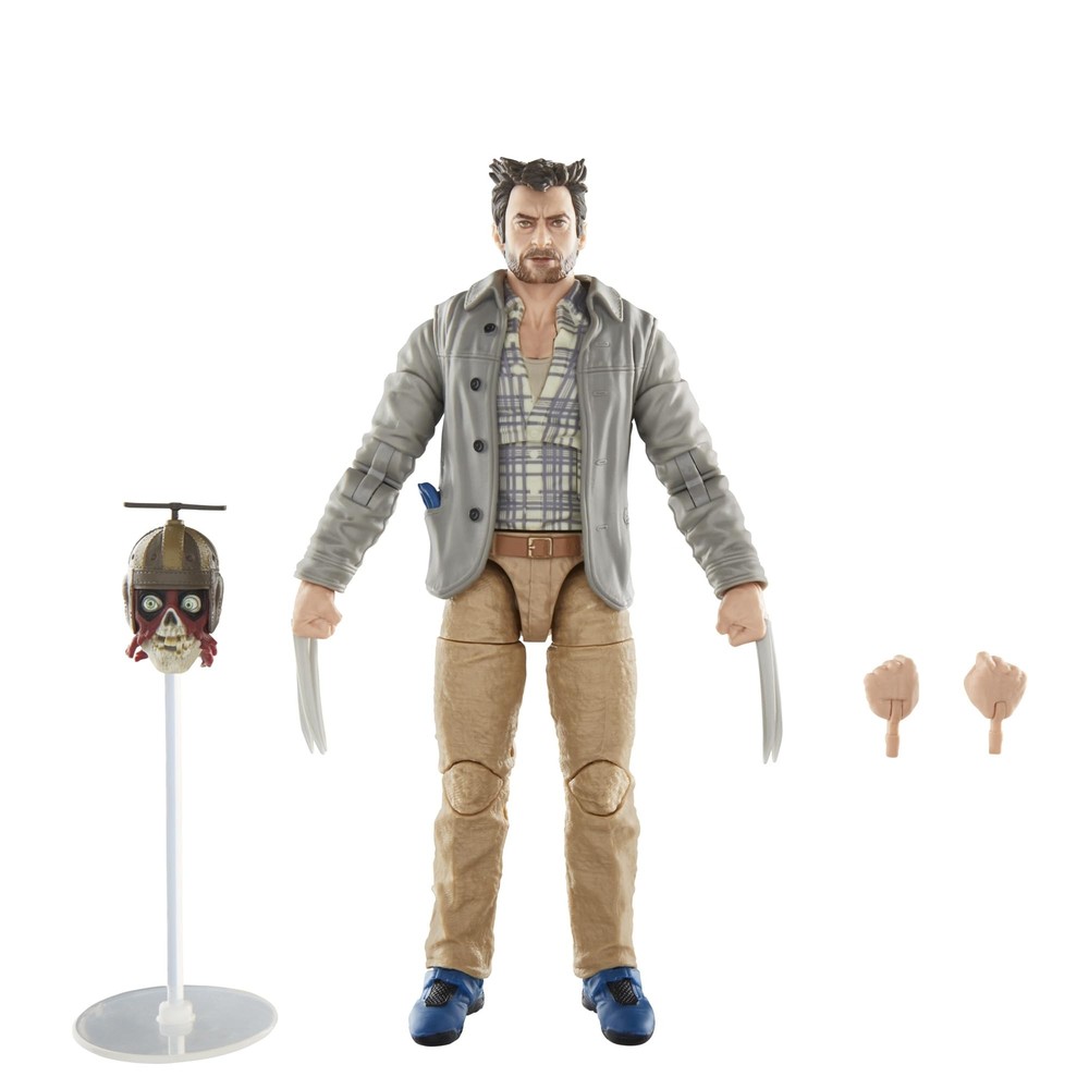 Marvel Legends Series Wolverine and Deadpool Action Figures by Hasbro  