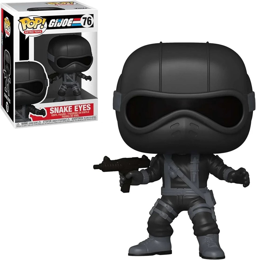 Funko Pop G.I. Joe Snake Eyes V1 Vinyl Collectible Figure