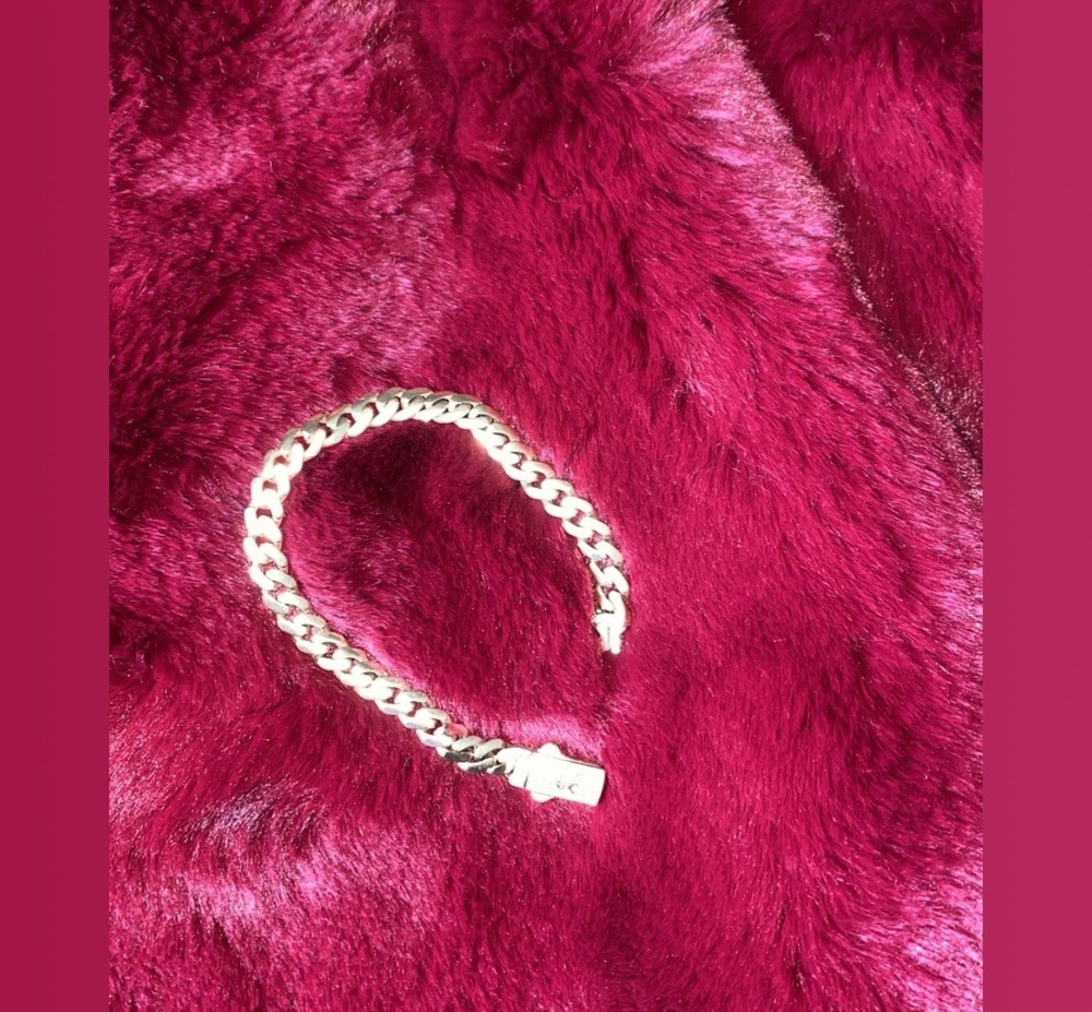 Monaco 14K Yellow Gold Bracelet  7.5 Inches