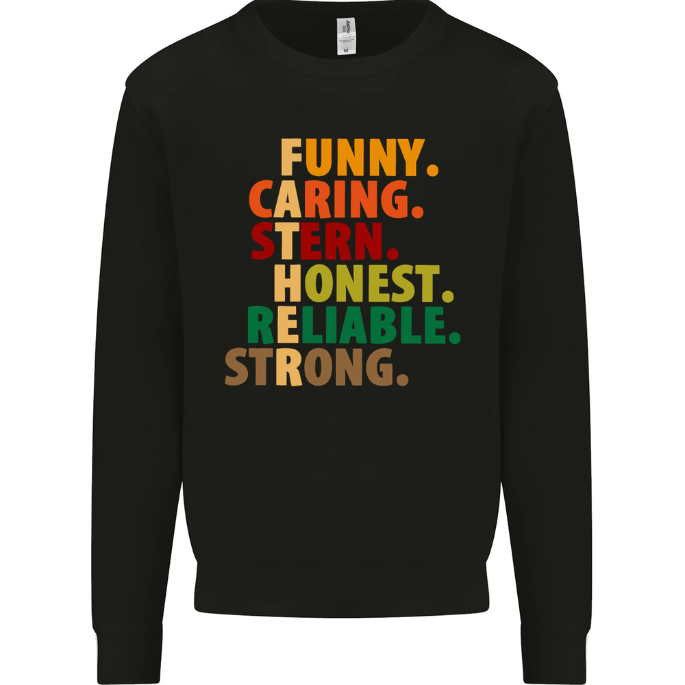 Fathers Day Gift Present For Dad Daddy Mens Sweatshirt Jumper-image
