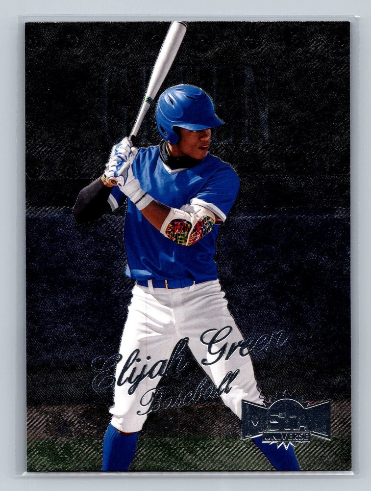 2023 Metal Universe Champions #43 Elijah Green 1998-99 Retro Style Card