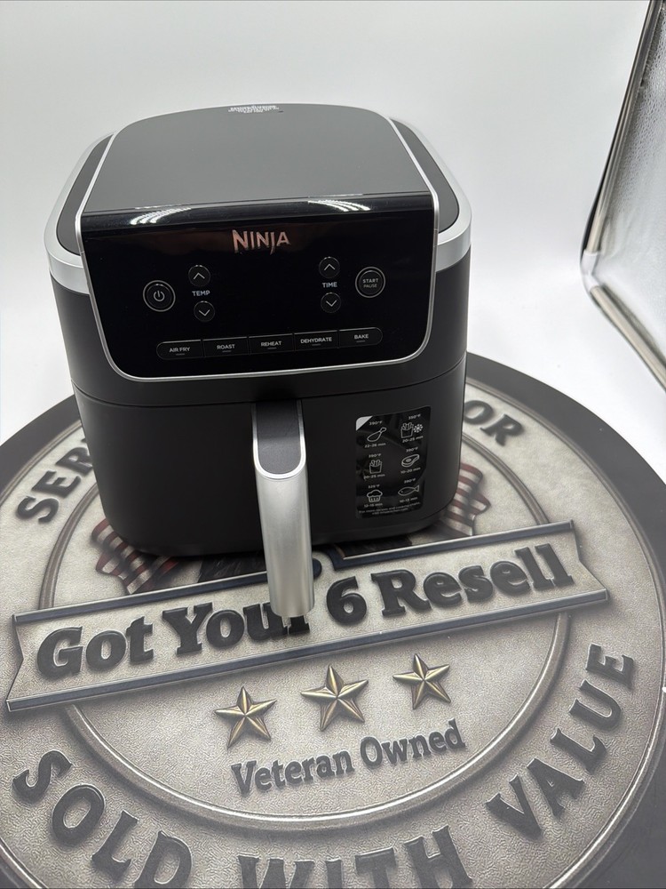 Ninja | Air Fryer | 5 QT Capacity | 5-in-1 Air Fry, Bake, Roast, Reheat, & Deh