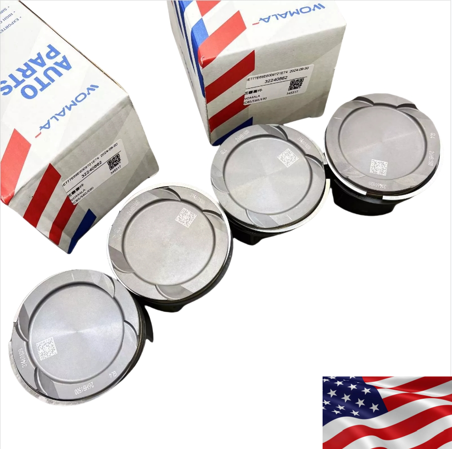 82mm STD Piston Ring Kit for Volvo S60 V60 V90 XC40 XC60 XC90 2.0L