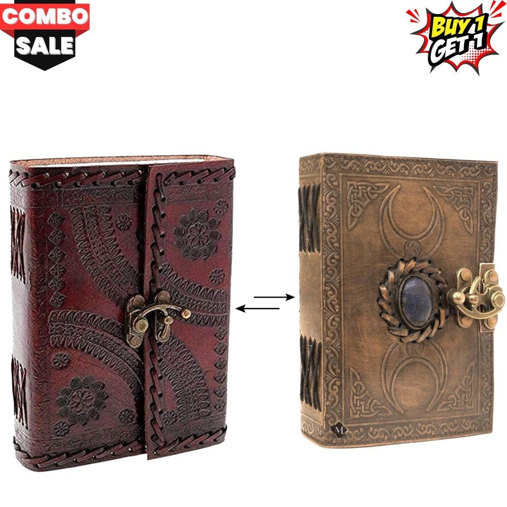 Leather Journal–Handmade 7x5