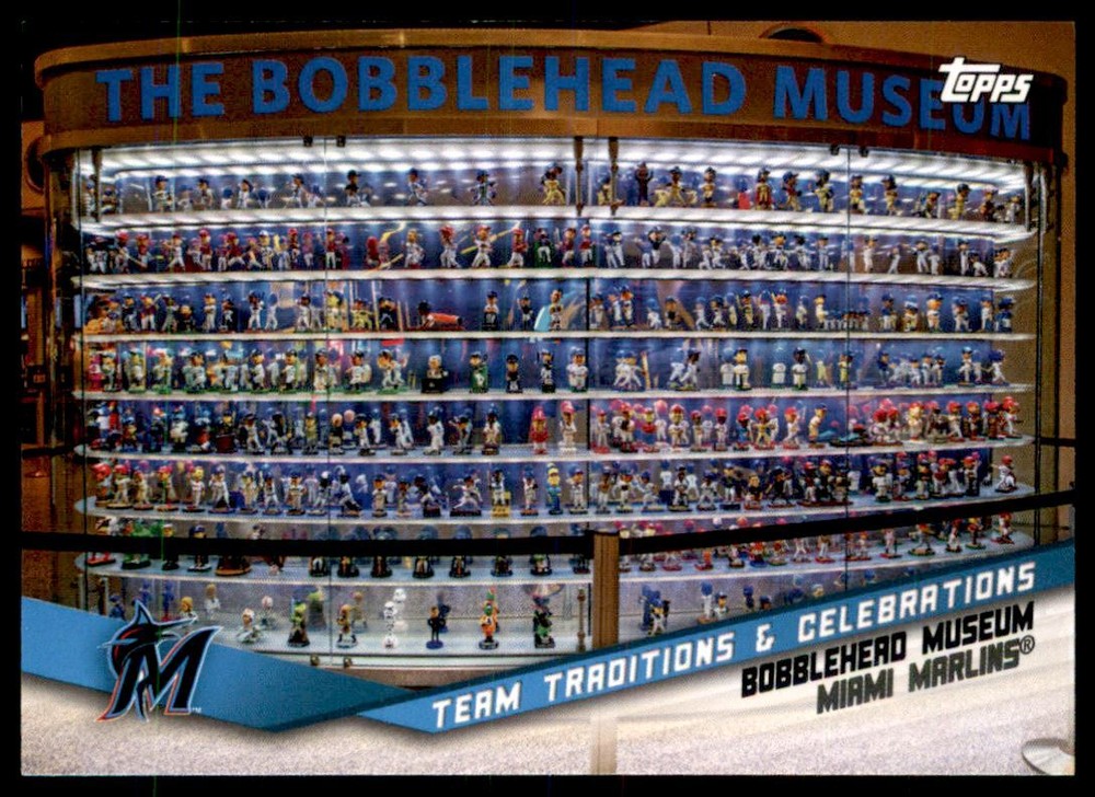 2019 Topps Opening Day Team Traditions and Celebrations #TTCBM Bobblehead Museum