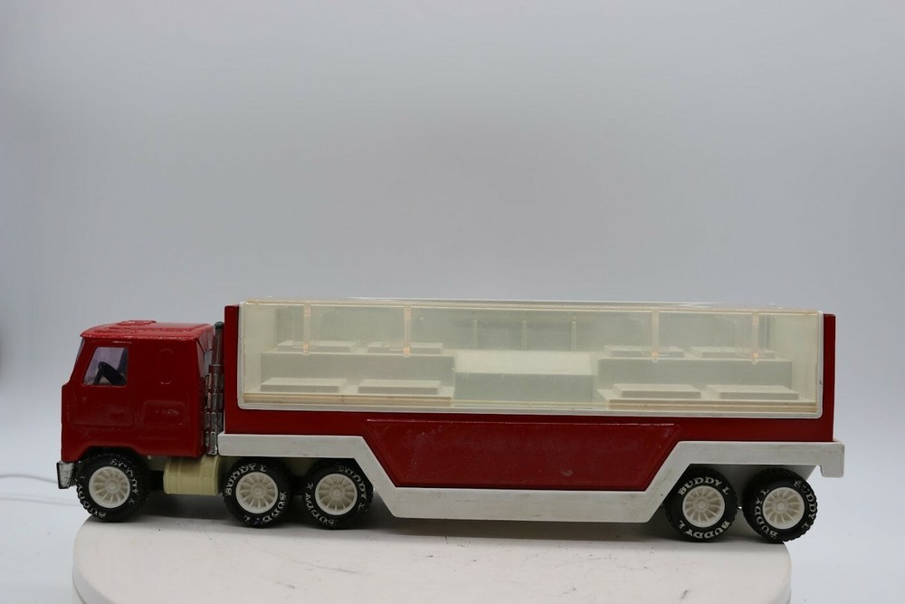 Vintage 1980 Buddy L Coca-Cola Mack Toy Truck Japan Limited Missing Decals  
