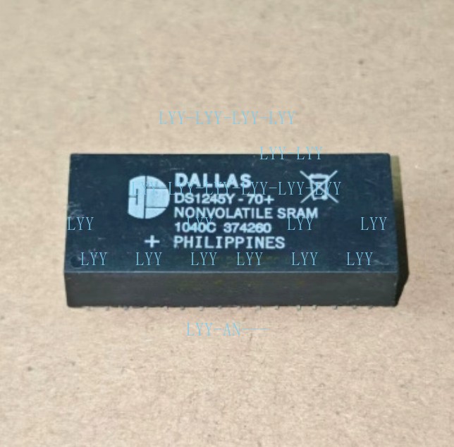 10PCS Nonvolatile SRAM IC DALLAS/MAXIM EDIP-32 DS1245Y-70 DS1245Y-70+ DS1245Y