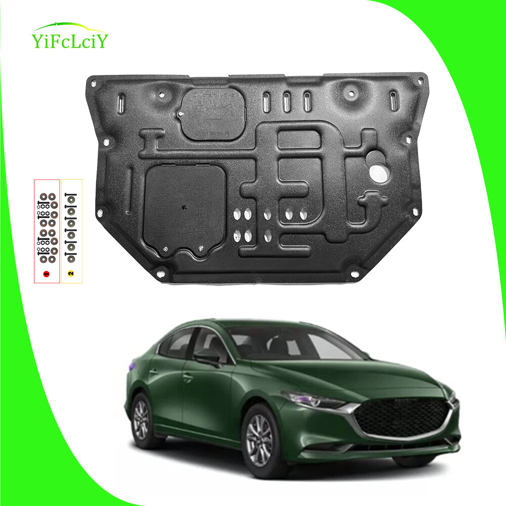 Front Skid Plate For Mazda mazda3 2019-2024 Impact Resistant Engine Guard Cover