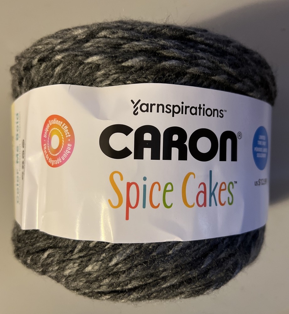 Yarnspirations Caron Spice Cakes Yarn Silver Steel Limited Time Only-image